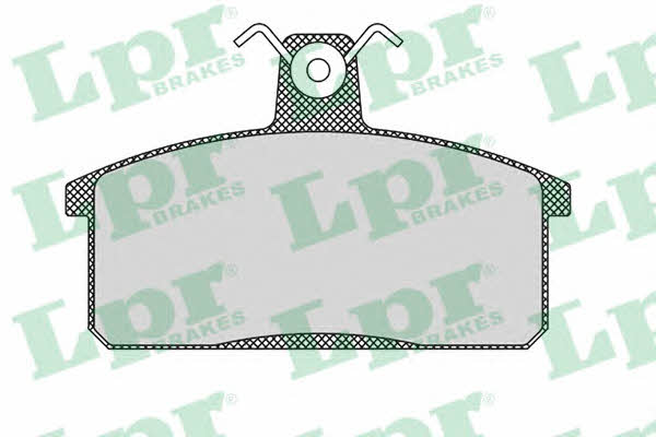 LPR 05P107 Brake Pad Set, disc brake 05P107: Buy near me in Poland at 2407.PL - Good price!