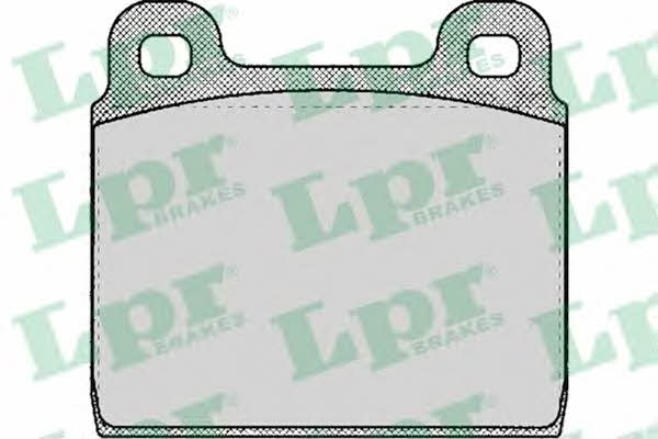 LPR 05P109 Тормозные колодки дисковые, комплект 05P109: Отличная цена - Купить в Польше на 2407.PL!