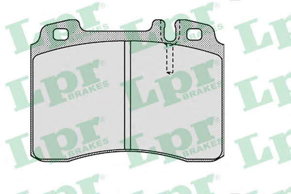 LPR 05P1131 Brake Pad Set, disc brake 05P1131: Buy near me at 2407.PL in Poland at an Affordable price!