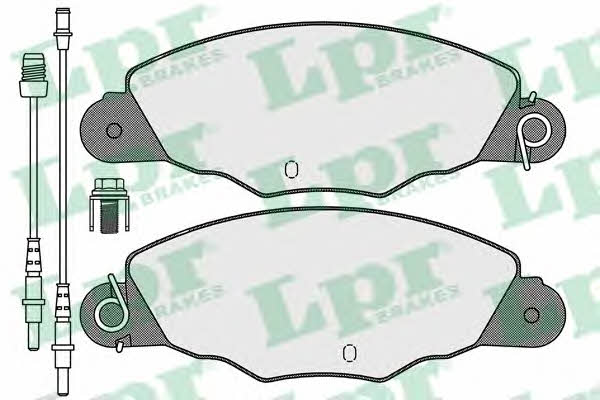 LPR 05P1140 Brake Pad Set, disc brake 05P1140: Buy near me in Poland at 2407.PL - Good price!