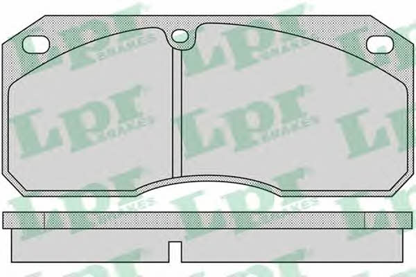 LPR 05P1149 Brake Pad Set, disc brake 05P1149: Buy near me in Poland at 2407.PL - Good price!