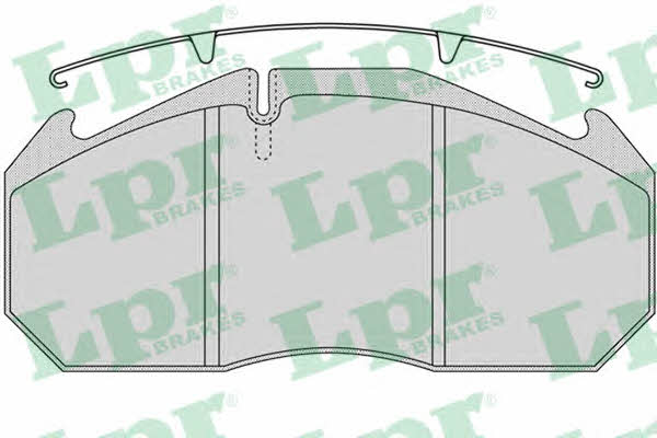 LPR 05P1152 Brake Pad Set, disc brake 05P1152: Buy near me in Poland at 2407.PL - Good price!
