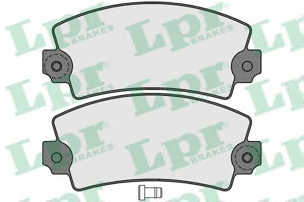 LPR 05P117 Тормозные колодки дисковые, комплект 05P117: Отличная цена - Купить в Польше на 2407.PL!