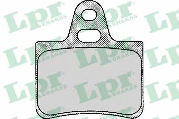LPR 05P122 Brake Pad Set, disc brake 05P122: Buy near me in Poland at 2407.PL - Good price!