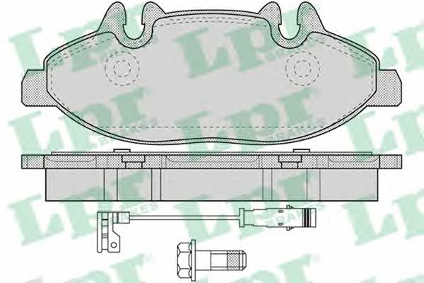 LPR 05P1228 Brake Pad Set, disc brake 05P1228: Buy near me at 2407.PL in Poland at an Affordable price!