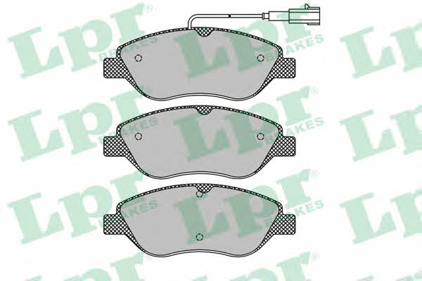 LPR 05P1267 Brake Pad Set, disc brake 05P1267: Buy near me in Poland at 2407.PL - Good price!