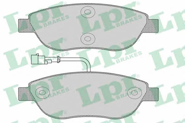 LPR 05P1268 Brake Pad Set, disc brake 05P1268: Buy near me in Poland at 2407.PL - Good price!