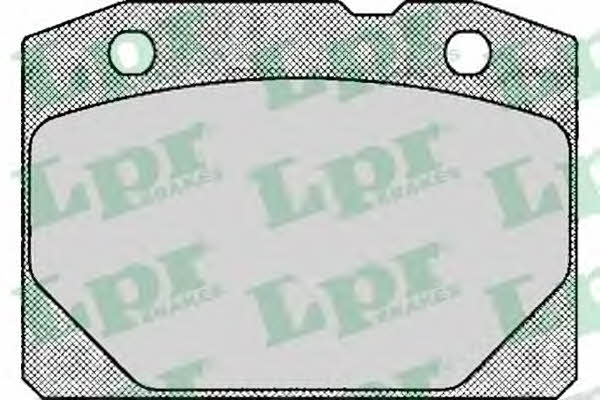 LPR 05P127 Brake Pad Set, disc brake 05P127: Buy near me in Poland at 2407.PL - Good price!