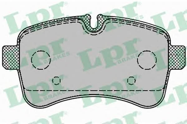 LPR 05P1296 Brake Pad Set, disc brake 05P1296: Buy near me in Poland at 2407.PL - Good price!