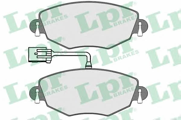 LPR 05P1302 Тормозные колодки дисковые, комплект 05P1302: Отличная цена - Купить в Польше на 2407.PL!