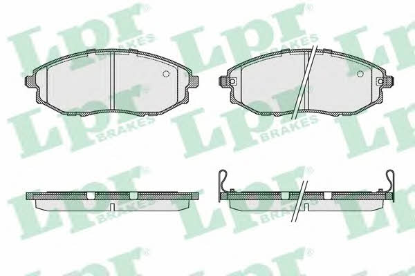 LPR 05P1321 Brake Pad Set, disc brake 05P1321: Buy near me in Poland at 2407.PL - Good price!