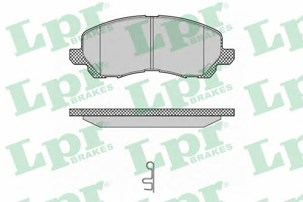 LPR 05P1347 Brake Pad Set, disc brake 05P1347: Buy near me in Poland at 2407.PL - Good price!