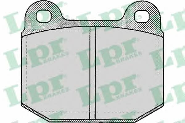 LPR 05P137 Brake Pad Set, disc brake 05P137: Buy near me in Poland at 2407.PL - Good price!