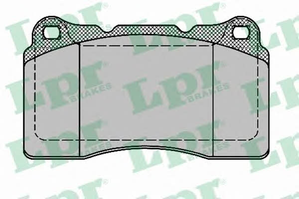 LPR 05P1394 Brake Pad Set, disc brake 05P1394: Buy near me in Poland at 2407.PL - Good price!