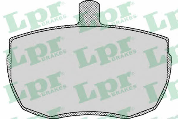 LPR 05P140 Brake Pad Set, disc brake 05P140: Buy near me in Poland at 2407.PL - Good price!