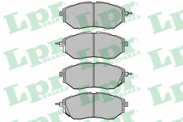 LPR 05P1402 Тормозные колодки дисковые, комплект 05P1402: Отличная цена - Купить в Польше на 2407.PL!