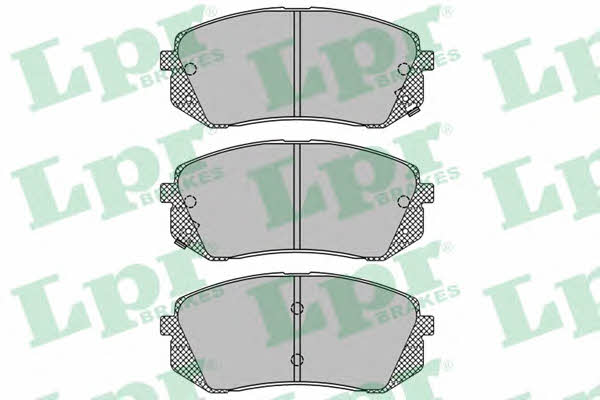 LPR 05P1415 Brake Pad Set, disc brake 05P1415: Buy near me in Poland at 2407.PL - Good price!