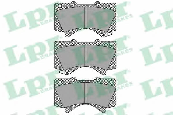 LPR 05P1418 Brake Pad Set, disc brake 05P1418: Buy near me at 2407.PL in Poland at an Affordable price!