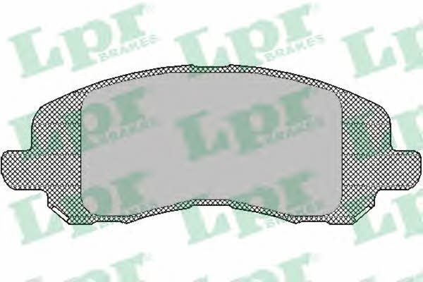 LPR 05P1430 Тормозные колодки дисковые, комплект 05P1430: Отличная цена - Купить в Польше на 2407.PL!