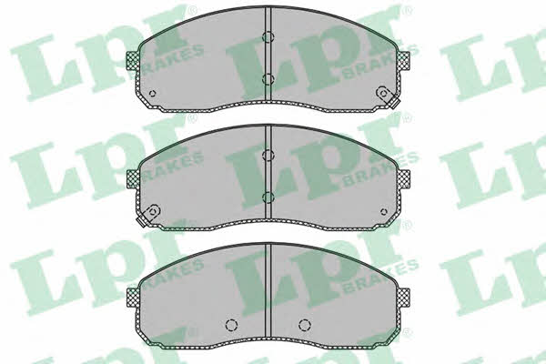LPR 05P1444 Brake Pad Set, disc brake 05P1444: Buy near me in Poland at 2407.PL - Good price!