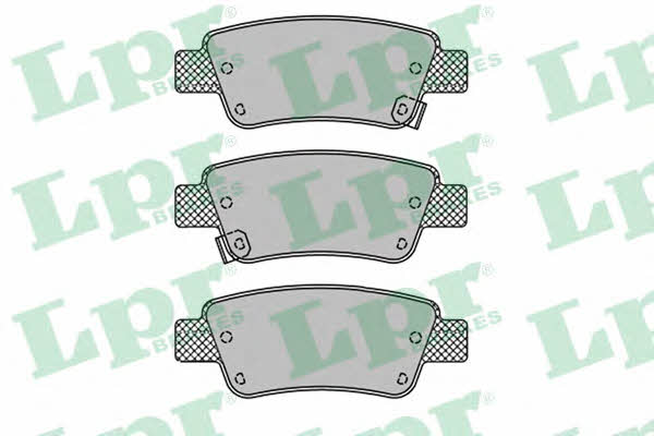 LPR 05P1455 Brake Pad Set, disc brake 05P1455: Buy near me in Poland at 2407.PL - Good price!
