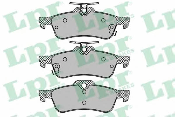 LPR 05P1458 Brake Pad Set, disc brake 05P1458: Buy near me in Poland at 2407.PL - Good price!