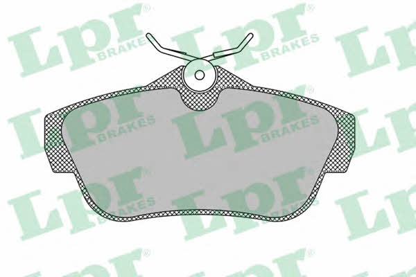 LPR 05P1460 Brake Pad Set, disc brake 05P1460: Buy near me in Poland at 2407.PL - Good price!