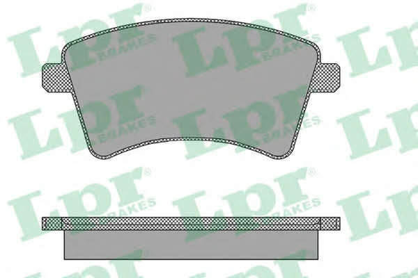 LPR 05P1465 Brake Pad Set, disc brake 05P1465: Buy near me in Poland at 2407.PL - Good price!