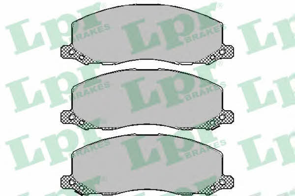 LPR 05P1468 Тормозные колодки дисковые, комплект 05P1468: Отличная цена - Купить в Польше на 2407.PL!