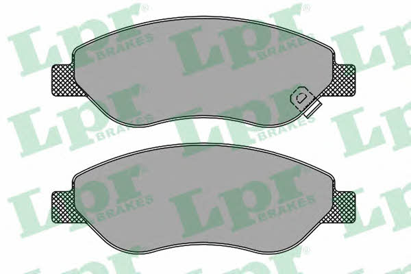 LPR 05P1490 Brake Pad Set, disc brake 05P1490: Buy near me in Poland at 2407.PL - Good price!