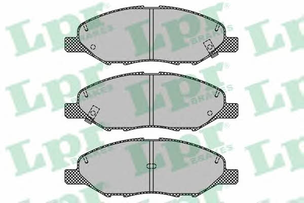 LPR 05P1497 Brake Pad Set, disc brake 05P1497: Buy near me in Poland at 2407.PL - Good price!