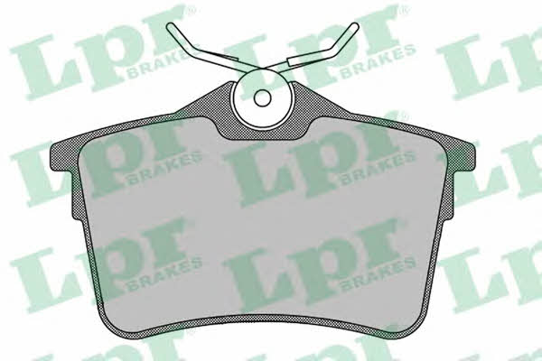 LPR 05P1500 Тормозные колодки дисковые, комплект 05P1500: Отличная цена - Купить в Польше на 2407.PL!
