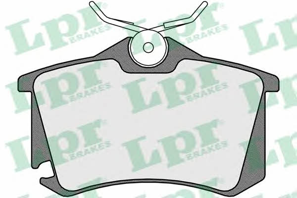 LPR 05P1508 Brake Pad Set, disc brake 05P1508: Buy near me in Poland at 2407.PL - Good price!