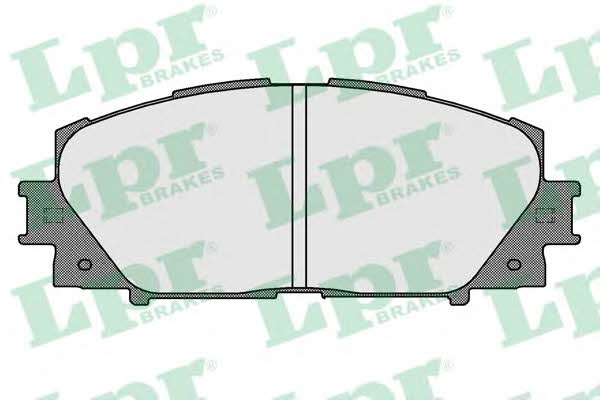 LPR 05P1529 Brake Pad Set, disc brake 05P1529: Buy near me in Poland at 2407.PL - Good price!