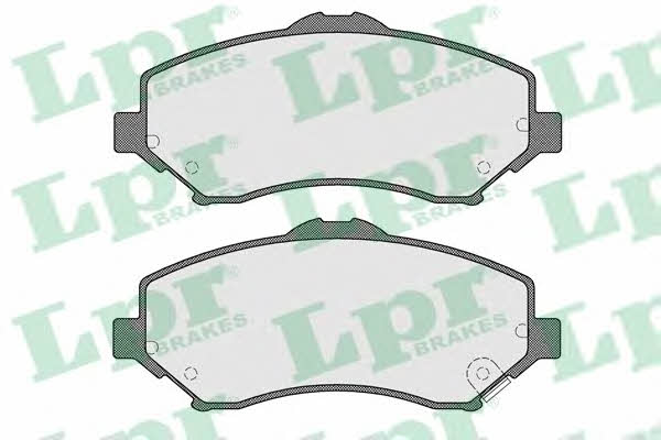 LPR 05P1549 Тормозные колодки дисковые, комплект 05P1549: Отличная цена - Купить в Польше на 2407.PL!