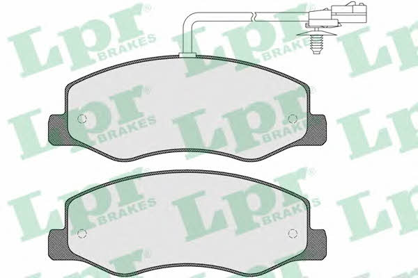 LPR 05P1570 Brake Pad Set, disc brake 05P1570: Buy near me in Poland at 2407.PL - Good price!