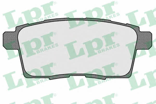 LPR 05P1572 Brake Pad Set, disc brake 05P1572: Buy near me in Poland at 2407.PL - Good price!