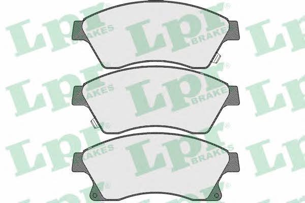 LPR 05P1581 Brake Pad Set, disc brake 05P1581: Buy near me in Poland at 2407.PL - Good price!