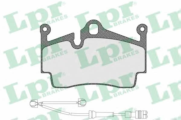 LPR 05P1583A Brake Pad Set, disc brake 05P1583A: Buy near me in Poland at 2407.PL - Good price!