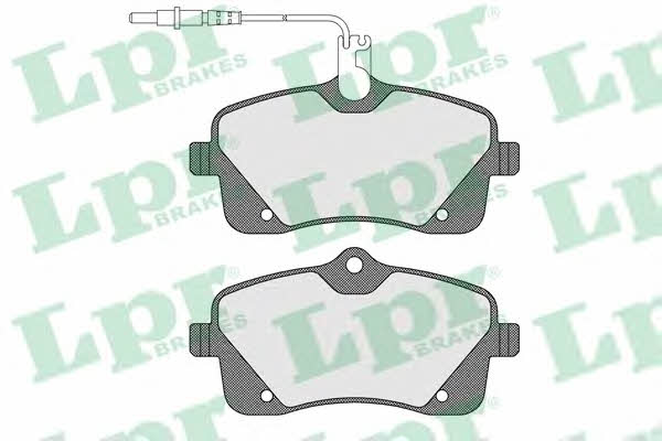LPR 05P1601 Brake Pad Set, disc brake 05P1601: Buy near me in Poland at 2407.PL - Good price!