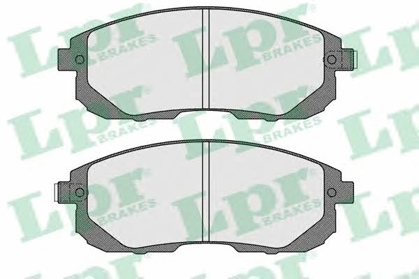 LPR 05P1606 Brake Pad Set, disc brake 05P1606: Buy near me in Poland at 2407.PL - Good price!