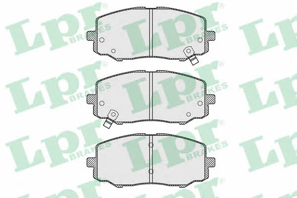 LPR 05P1633 Brake Pad Set, disc brake 05P1633: Buy near me in Poland at 2407.PL - Good price!