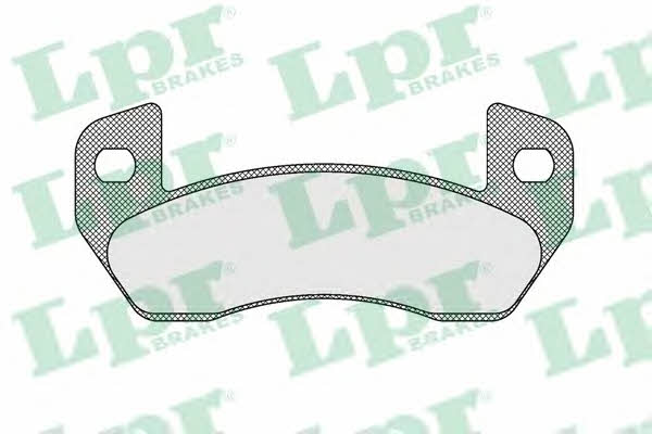 LPR 05P1640 Brake Pad Set, disc brake 05P1640: Buy near me in Poland at 2407.PL - Good price!