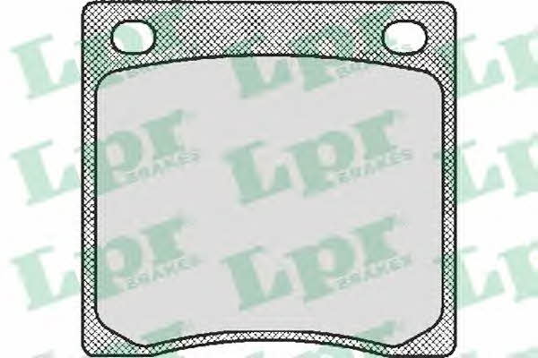 LPR 05P165 Brake Pad Set, disc brake 05P165: Buy near me in Poland at 2407.PL - Good price!