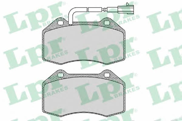 LPR 05P1670 Brake Pad Set, disc brake 05P1670: Buy near me in Poland at 2407.PL - Good price!