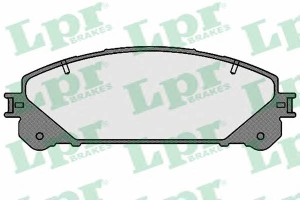 LPR 05P1691 Brake Pad Set, disc brake 05P1691: Buy near me in Poland at 2407.PL - Good price!