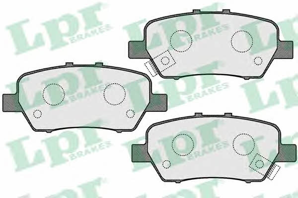 LPR 05P1692 Brake Pad Set, disc brake 05P1692: Buy near me in Poland at 2407.PL - Good price!