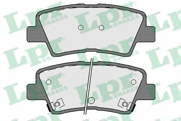LPR 05P1710 Brake Pad Set, disc brake 05P1710: Buy near me at 2407.PL in Poland at an Affordable price!