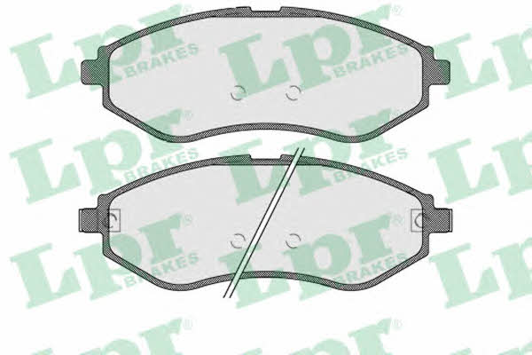 LPR 05P1730 Brake Pad Set, disc brake 05P1730: Buy near me in Poland at 2407.PL - Good price!
