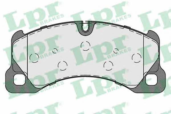 LPR 05P1738 Brake Pad Set, disc brake 05P1738: Buy near me in Poland at 2407.PL - Good price!